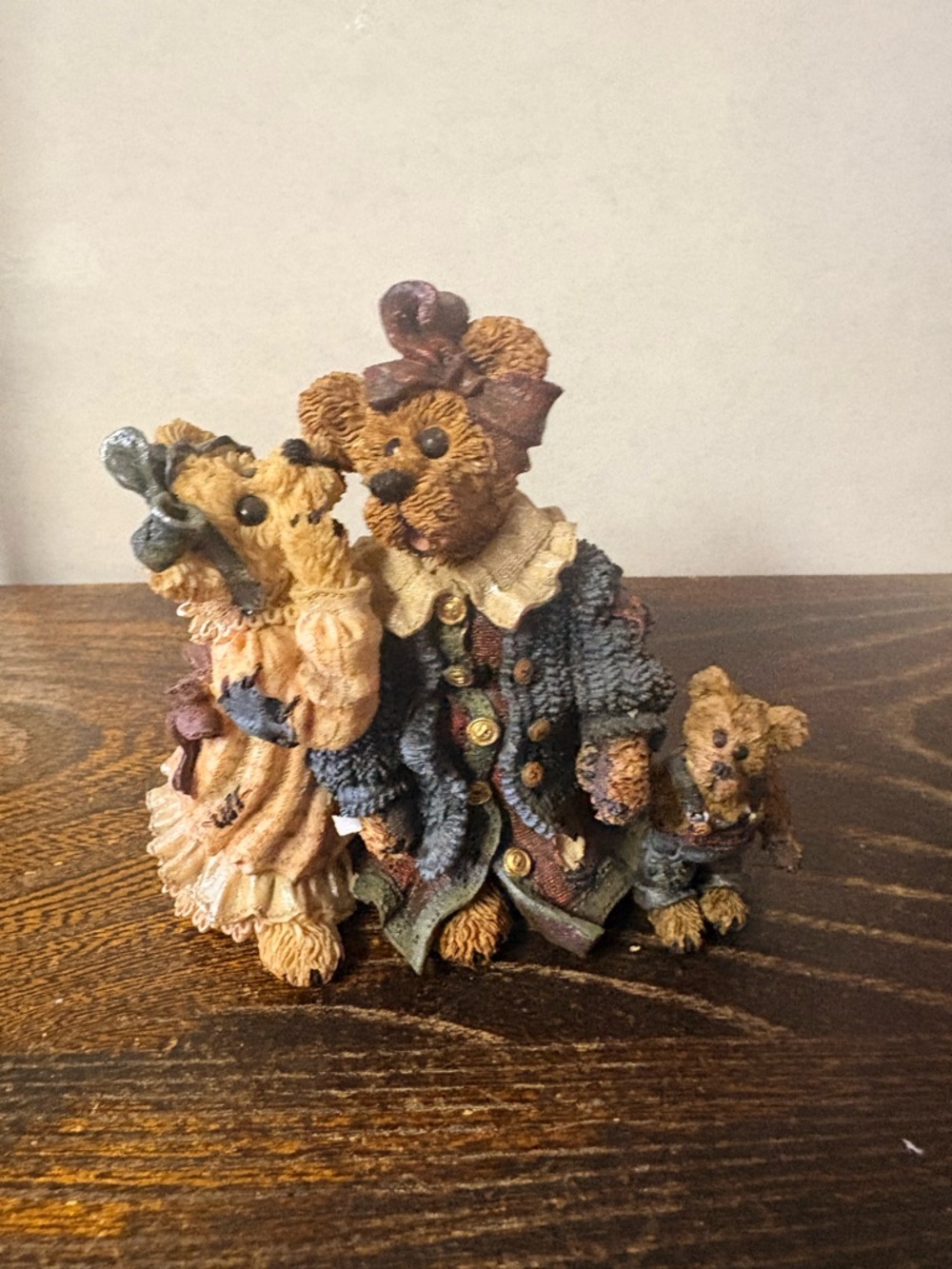 Boyd’s Bears Style 227705 Vintage Style Bear Family Figurine - Multicolor